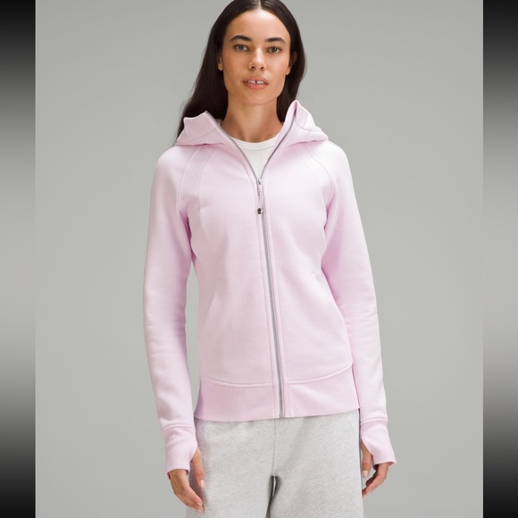 lululemon athletica Tops - NWT Lululemon Scuba Full-Zip Hoodie Size 10 Meadowsweet Pink